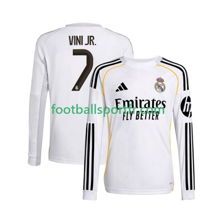 Tenue Real Madrid Vinicius Junior 7 Domicile 2025-2026 Maillot de Foot ML